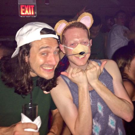 Andy and McCrae on Halloween
